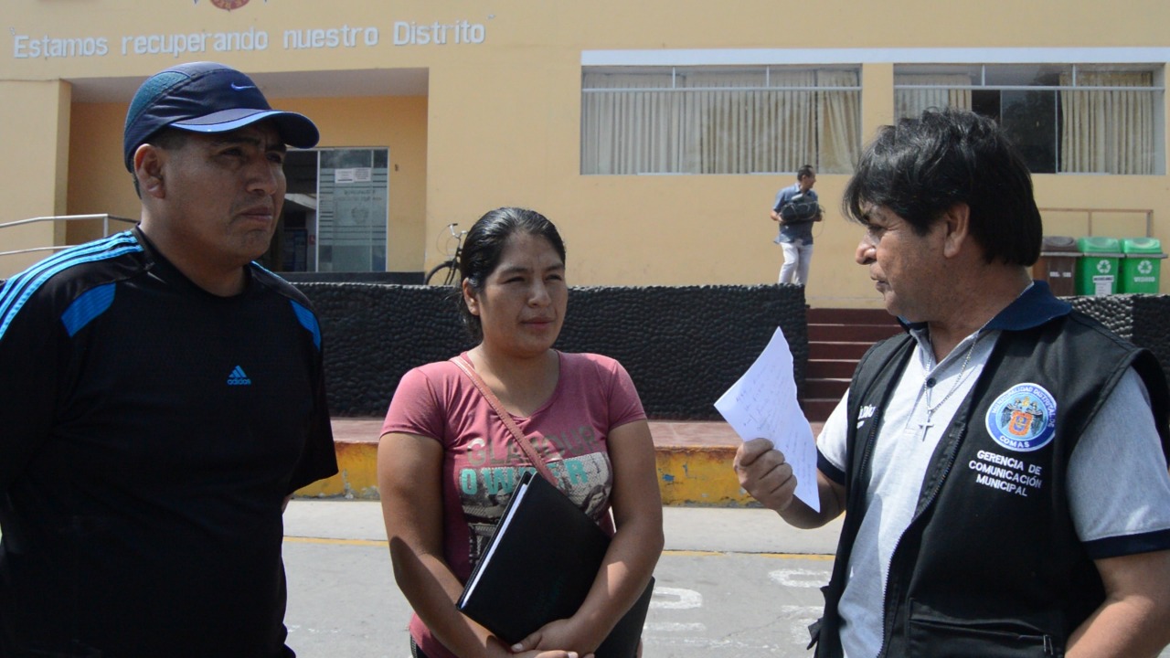 Dirigentes vecinales del distrito Independencia saludan Iniciativa del concejo municipal de Comas de aprobar ordenanza que establece procedimientos para visación de planos