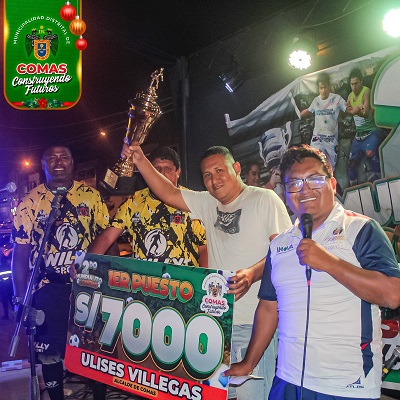 10 MIL SOLES AL CAMPEÓN DEL SEGUNDO MUNDIALITO COMEÑO 2023