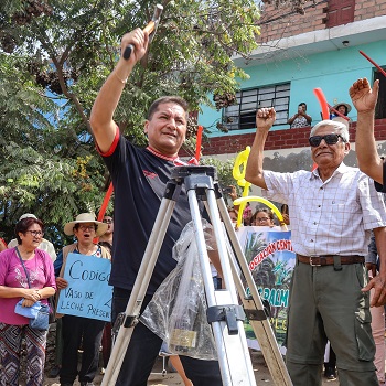 MUNICIPALIDAD DE COMAS CONVOCA AL JEFE DE LA DEPINCRI COMAS PARA INICIO DE OBRAS POR EJECUTARSE