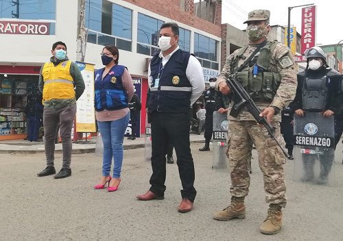 OPERATIVO CONJUNTO SE REALIZÓ EN LOS ALREDEDORES DEL HOSPITAL DE COLLIQUE