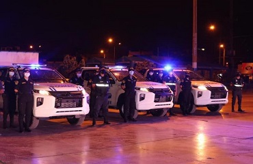 CON MODERNAS CAMIONETAS DE SERENAZGO PREVIENEN ACTOS QUE ATENTAN CONTRA LA SEGURIDAD CIUDADANA