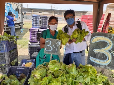 Municipalidad de Comas, inspeccionó mercado mayorista Unicachi para que cumplan con normas sanitarias.