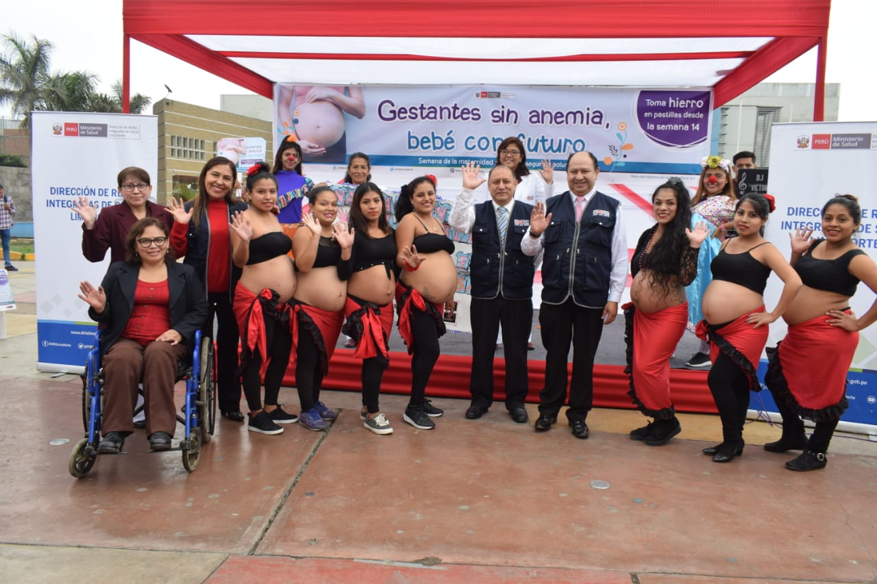 Gestante sin anemia, bebe con futuro