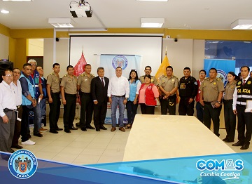 Juramentó Comité Distrital de Seguridad Ciudadana de Comas.