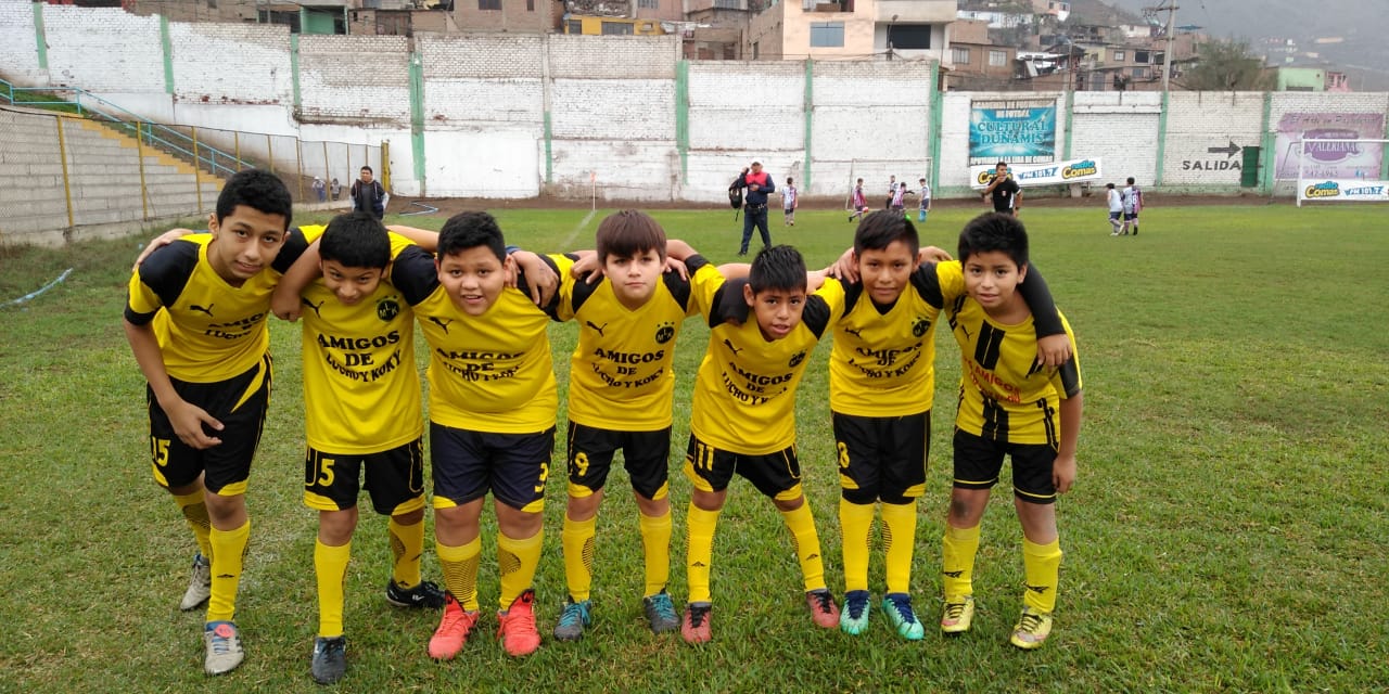 Continua las últimas fechas de la primera etapa de creciendo con el fútbol en Comas
