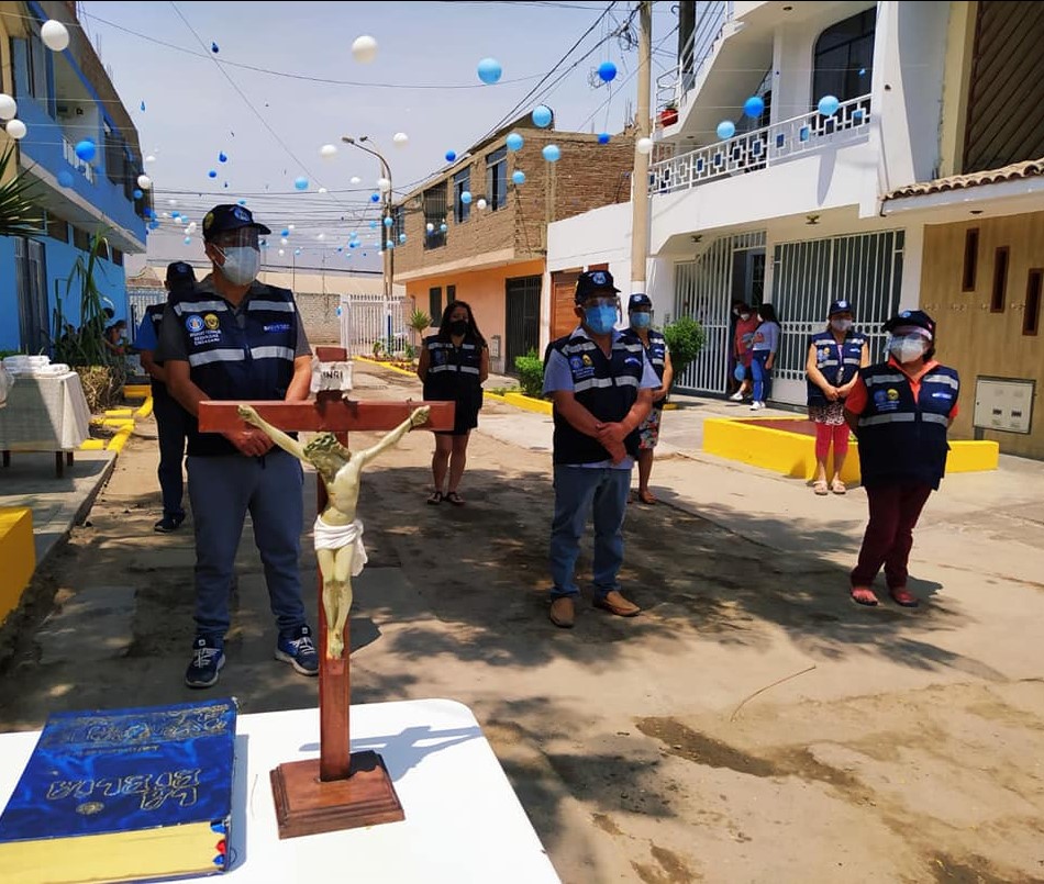EN COMAS: SIGUEN JURAMENTANDO BRIGADAS DE SEGURIDAD CIUDADANA