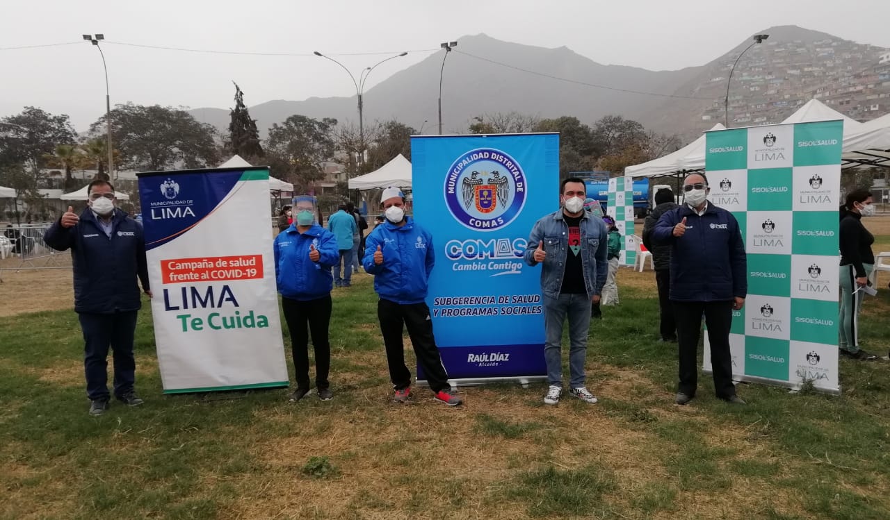 ALREDEDOR DE MIL VECINOS DE COMAS SE VIERON FAVORECIDOS CON CAMPAÑA DE SALUD “LIMA TE CUIDA”.