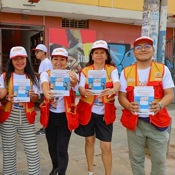 MUNICIPALIDAD DE COMAS Y UGEL 4 LANZAN CAMPAÑA “VOLVEMOS AL COLE”