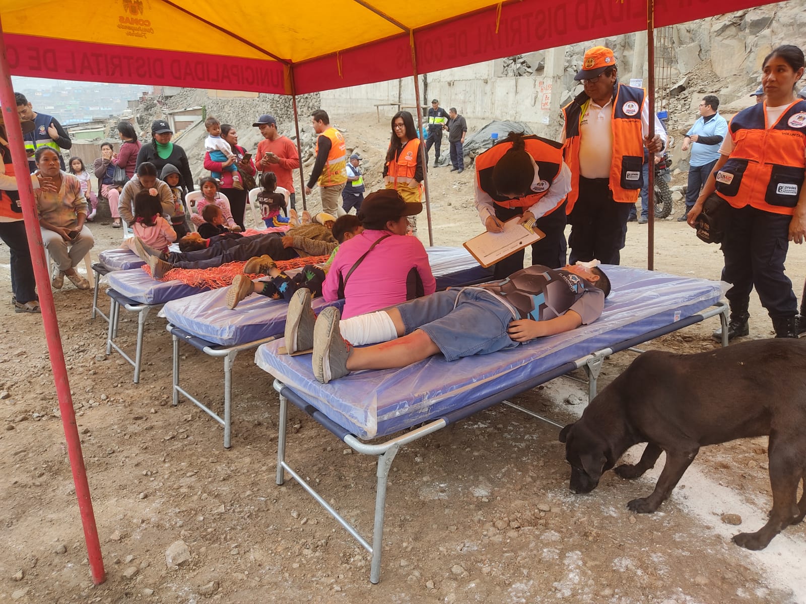 ALCALDE DE COMAS BUSCA SEMBRAR CULTURA DE PREVENCIÓN EN LOS VECINOS DE SU DISTRITO