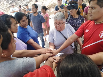 Vecinos de Asentamiento Humano Pedregal Alto en Collique, renovaron a su junta Directiva.