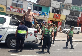 POLICIA Y SERENAZGO DE COMAS CAPTURAN TRES (03) SICARIOS EN EL CEMENTERIO DE BELAUNDE