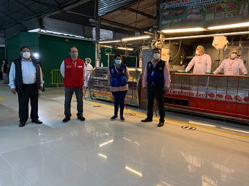 MUNICIPALIDAD DE COMAS DISPONE REAPERTURA DEL MERCADO SAN PEDRO DE UNICACHI